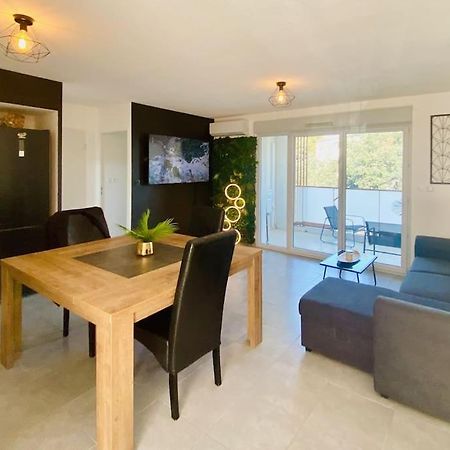 Marcenac - T2 En Residence, Clim, Parking, Terrasse Sete Ngoại thất bức ảnh