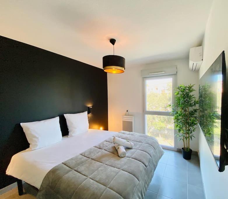 Marcenac - T2 En Residence, Clim, Parking, Terrasse Sete Ngoại thất bức ảnh